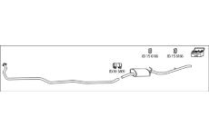 Výfukový systém HJS Fo_10