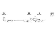 Výfukový systém HJS Fo_224