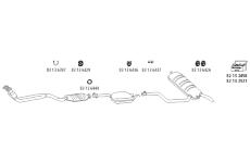 Výfukový systém HJS Me_236