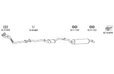 Výfukový systém HJS Me_178