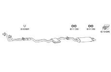 Výfukový systém HJS Me_180