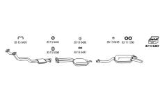 Výfukový systém HJS Me_220