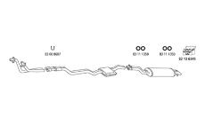 Výfukový systém HJS Me_181