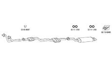 Výfukový systém HJS Me_183