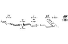 Výfukový systém HJS Me_249