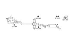 Výfukový systém HJS Me_292