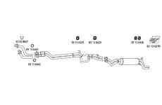 Výfukový systém HJS Me_295