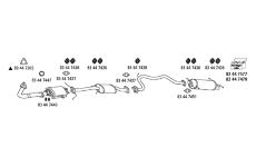 Výfukový systém HJS Ma_171