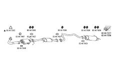 Výfukový systém HJS Ma_172