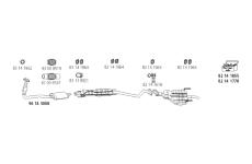 Výfukový systém HJS OP_1055