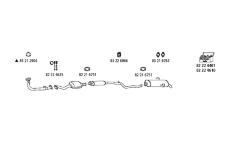 Výfukový systém HJS Pe_9