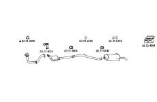 Výfukový systém HJS Pe_27
