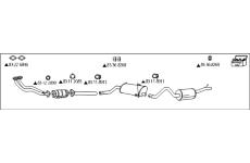 Výfukový systém HJS Sa_39
