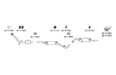 Výfukový systém HJS Sk_38
