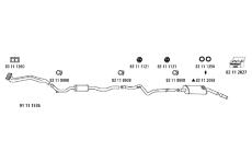 Výfukový systém HJS VW_904