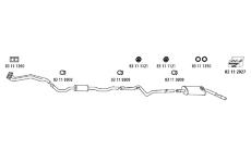 Výfukový systém HJS VW_905