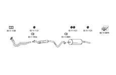 Výfukový systém HJS VW_251