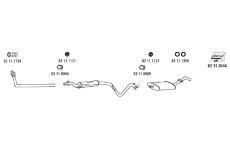 Výfukový systém HJS VW_598