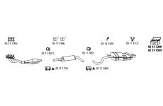 Výfukový systém HJS VW_462