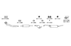 Výfukový systém HJS VW_646