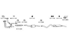 Výfukový systém HJS VW_768