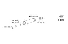 Výfukový systém HJS VW_1157