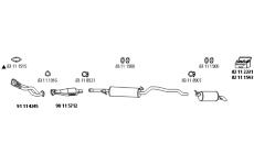Výfukový systém HJS VW_1077