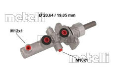 Hlavní brzdový válec METELLI 05-0857