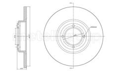Brzdový kotouč METELLI 23-0025