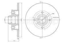 Brzdový kotouč METELLI 23-0312