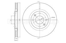 Brzdový kotouč METELLI 23-0336