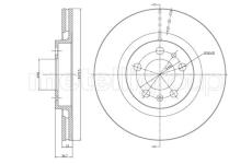 Brzdový kotouč METELLI 23-0391C
