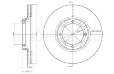 Brzdový kotouč METELLI 23-0393