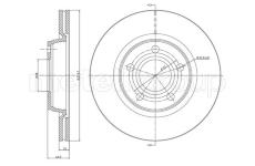 Brzdový kotouč METELLI 23-0468C