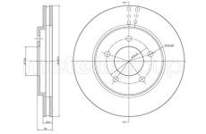 Brzdový kotouč METELLI 23-0473