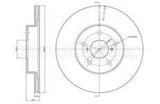 Brzdový kotouč METELLI 23-0509