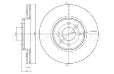Brzdový kotouč METELLI 23-0517C