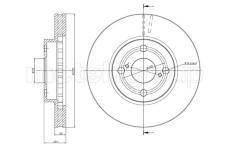 Brzdový kotouč METELLI 23-0637