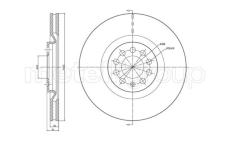 Brzdový kotouč METELLI 23-0706C
