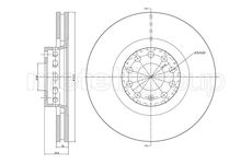 Brzdový kotouč METELLI 23-0737C