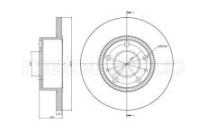 Brzdový kotouč METELLI 23-0779