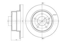 Brzdový kotouč METELLI 23-0785C