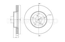 Brzdový kotouč METELLI 23-0801C