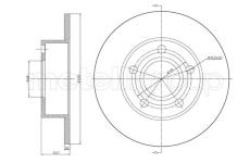 Brzdový kotouč METELLI 23-0807C