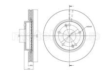Brzdový kotouč METELLI 23-0843C