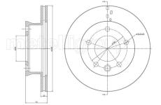 Brzdový kotouč METELLI 23-0995