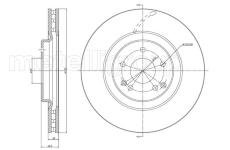 Brzdový kotouč METELLI 23-1035C