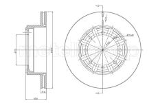 Brzdový kotouč METELLI 23-1046