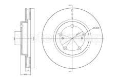 Brzdový kotouč METELLI 23-1055C