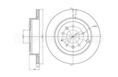 Brzdový kotouč METELLI 23-1222C